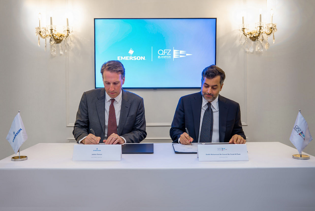 Emerson to build new automation solutions service centre in Qatar