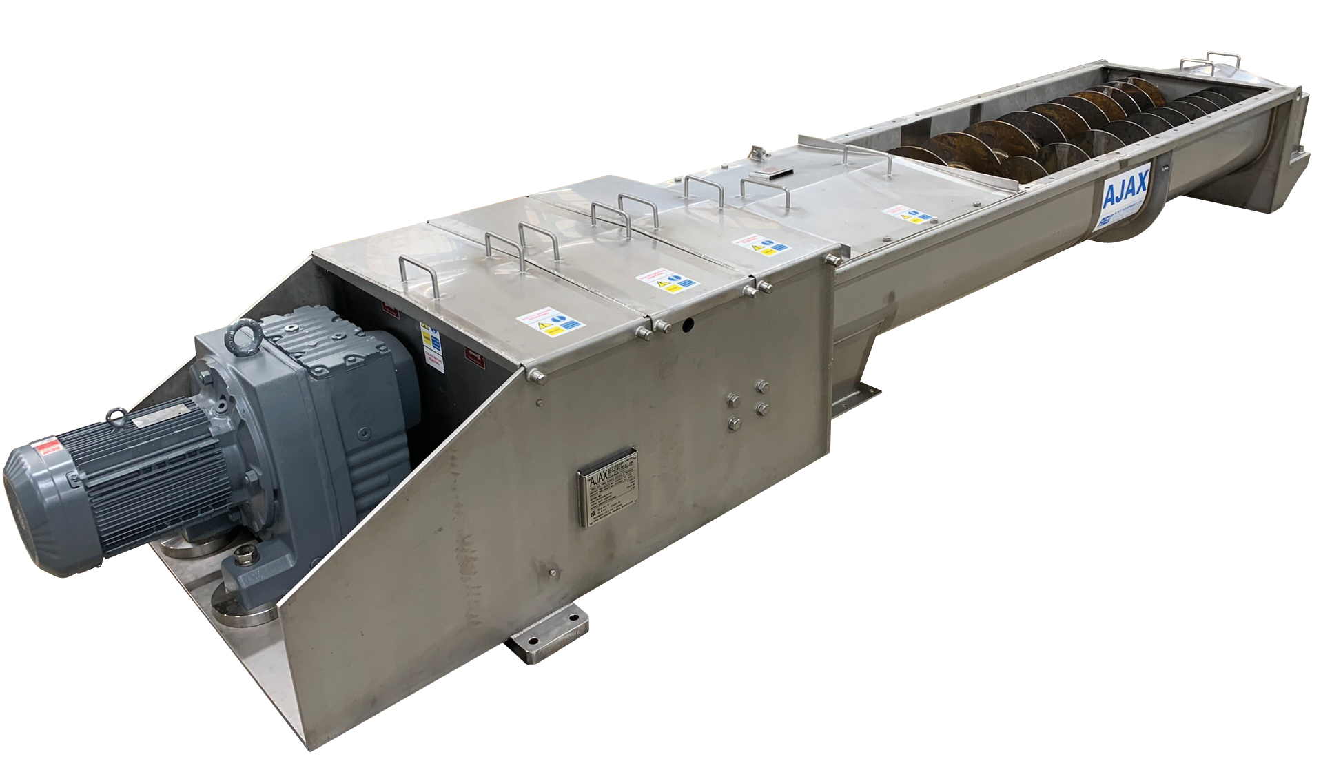 Feed system helps filter cake flow for Cargill