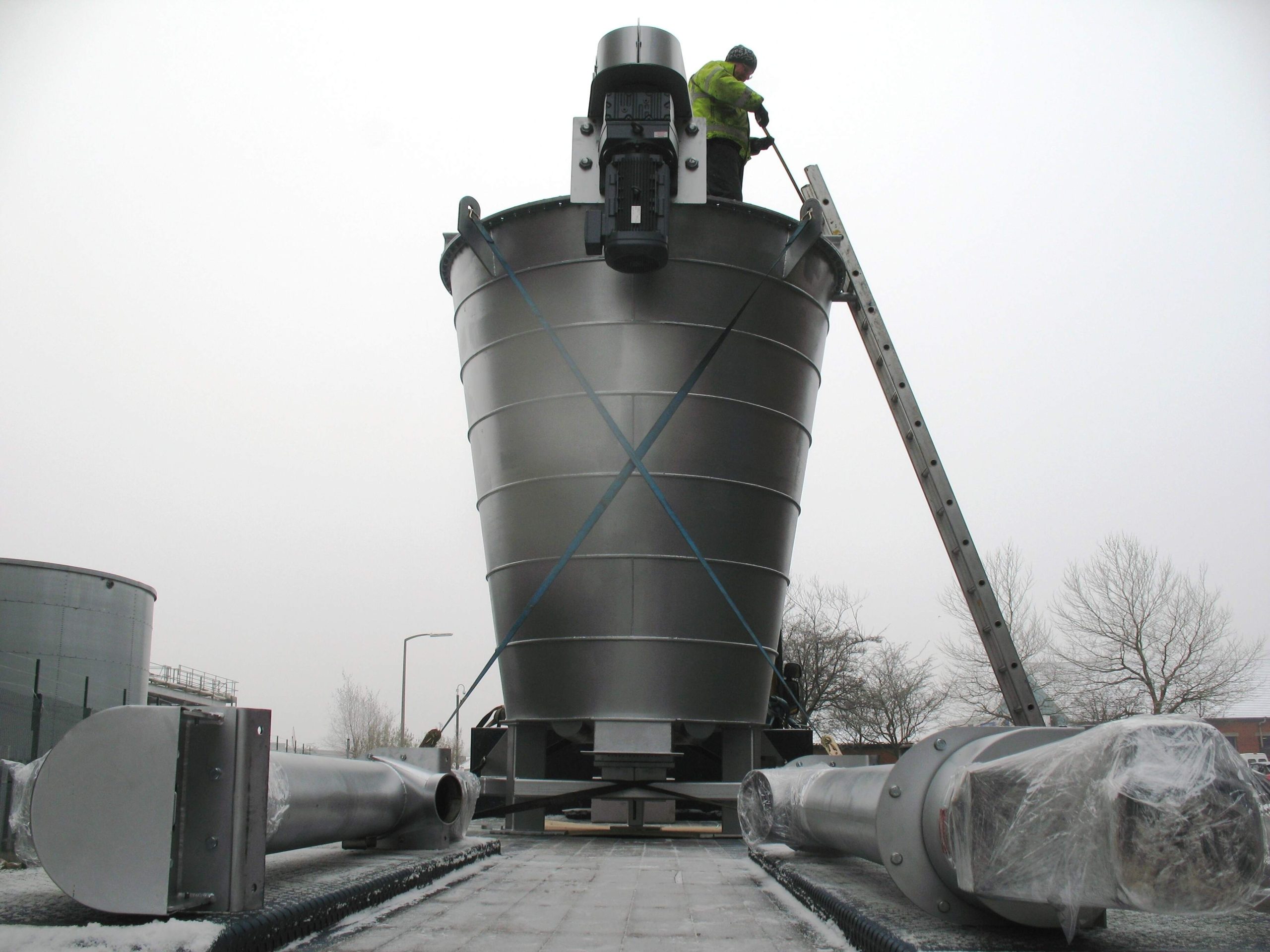 New Screw Helps Iko’s Heat Transfer Blender Keep Mixing