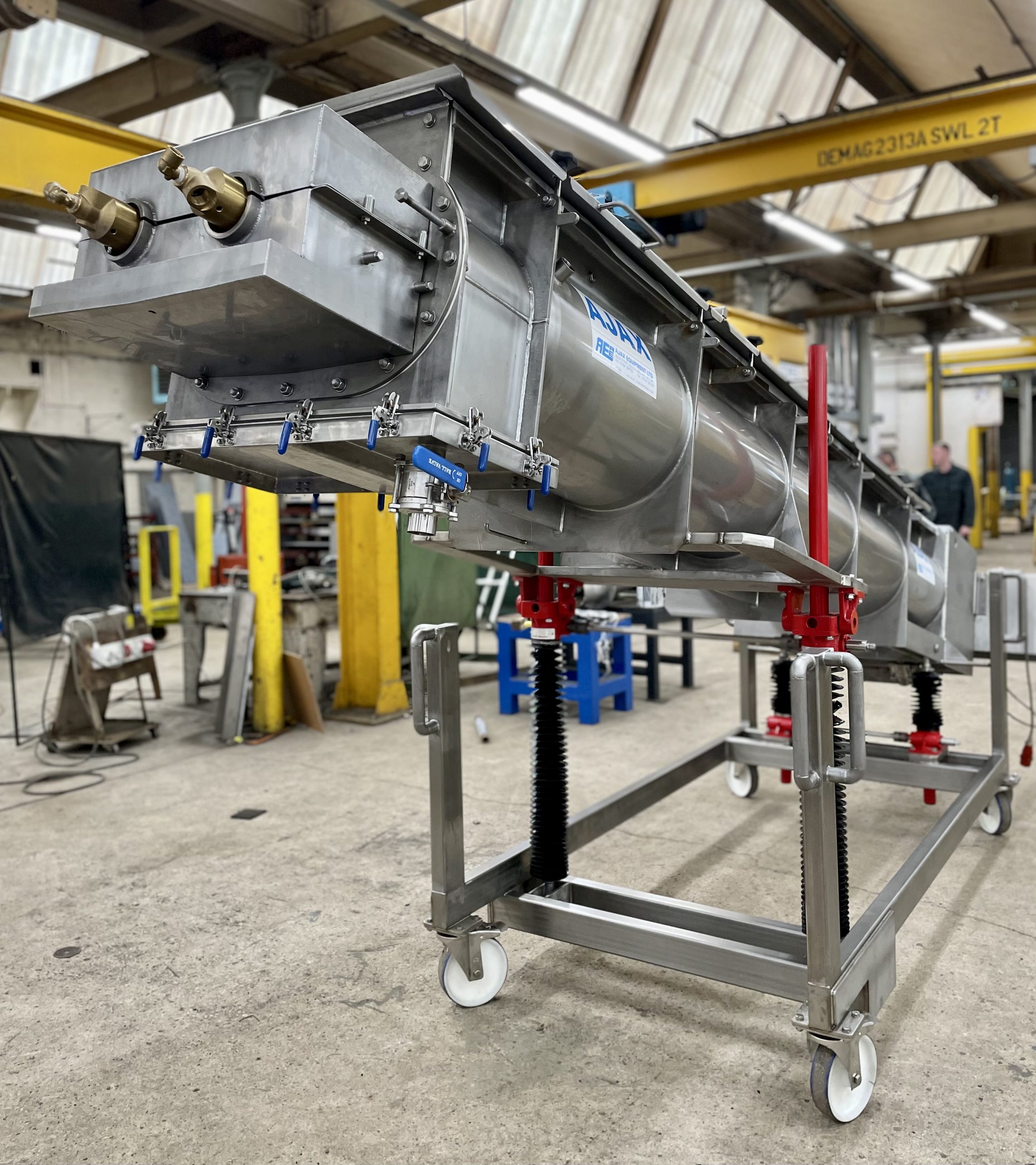 Adjustable continuous mixer enhances snack production