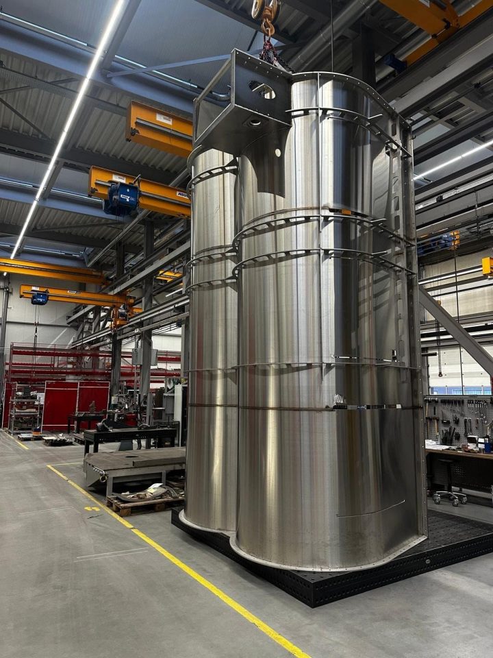 New twin-shaft paddle mixer