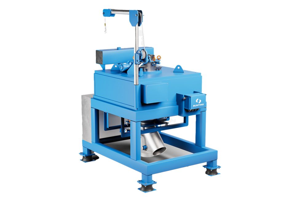 High-Intensity Electromagnetic Dry Filter for Fine Powder Purification