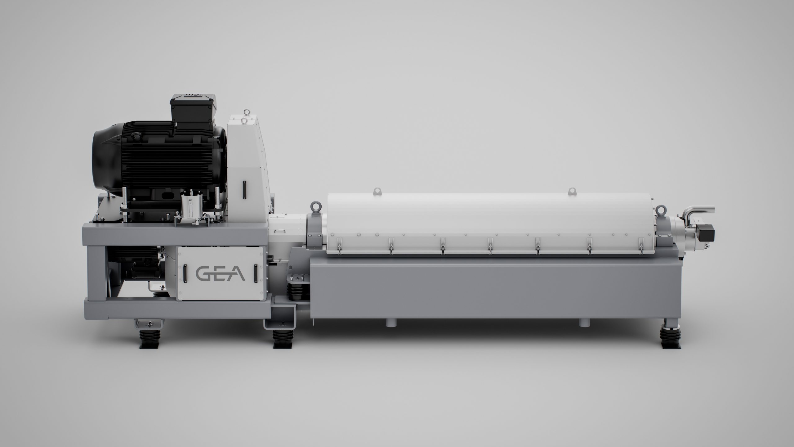 Depth control system for decanter centrifuges