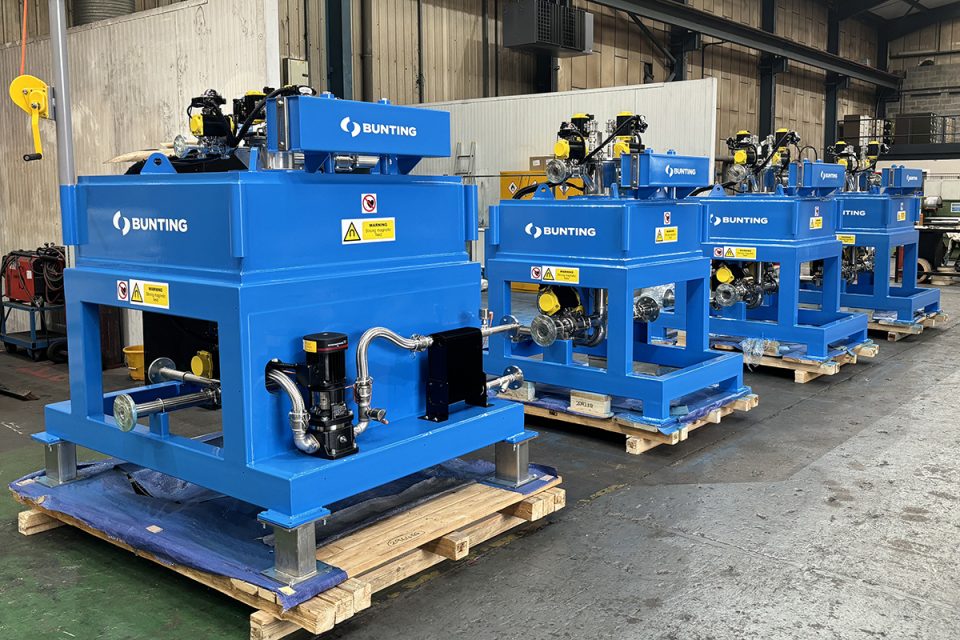 Electromagnetic filters for European ceramics producer