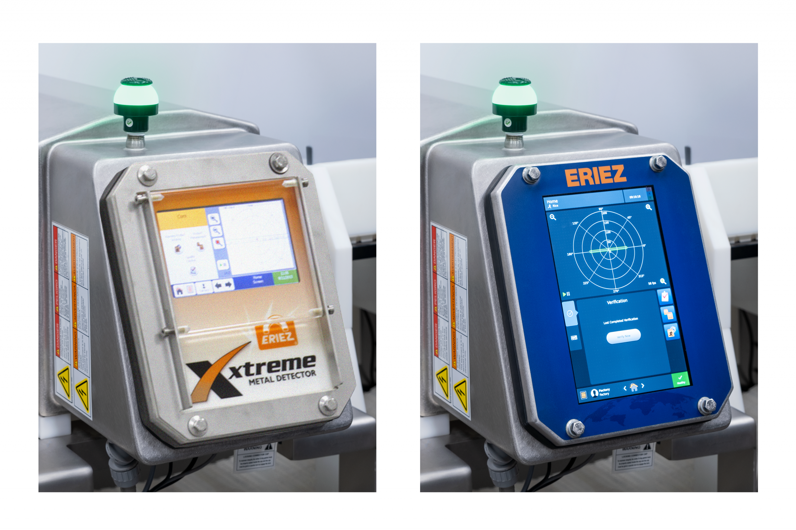 Upgrade programme for legacy metal detectors