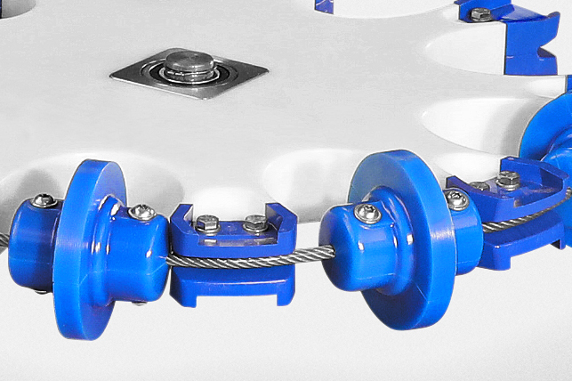 Reducing tubular cable conveyor maintenance costs