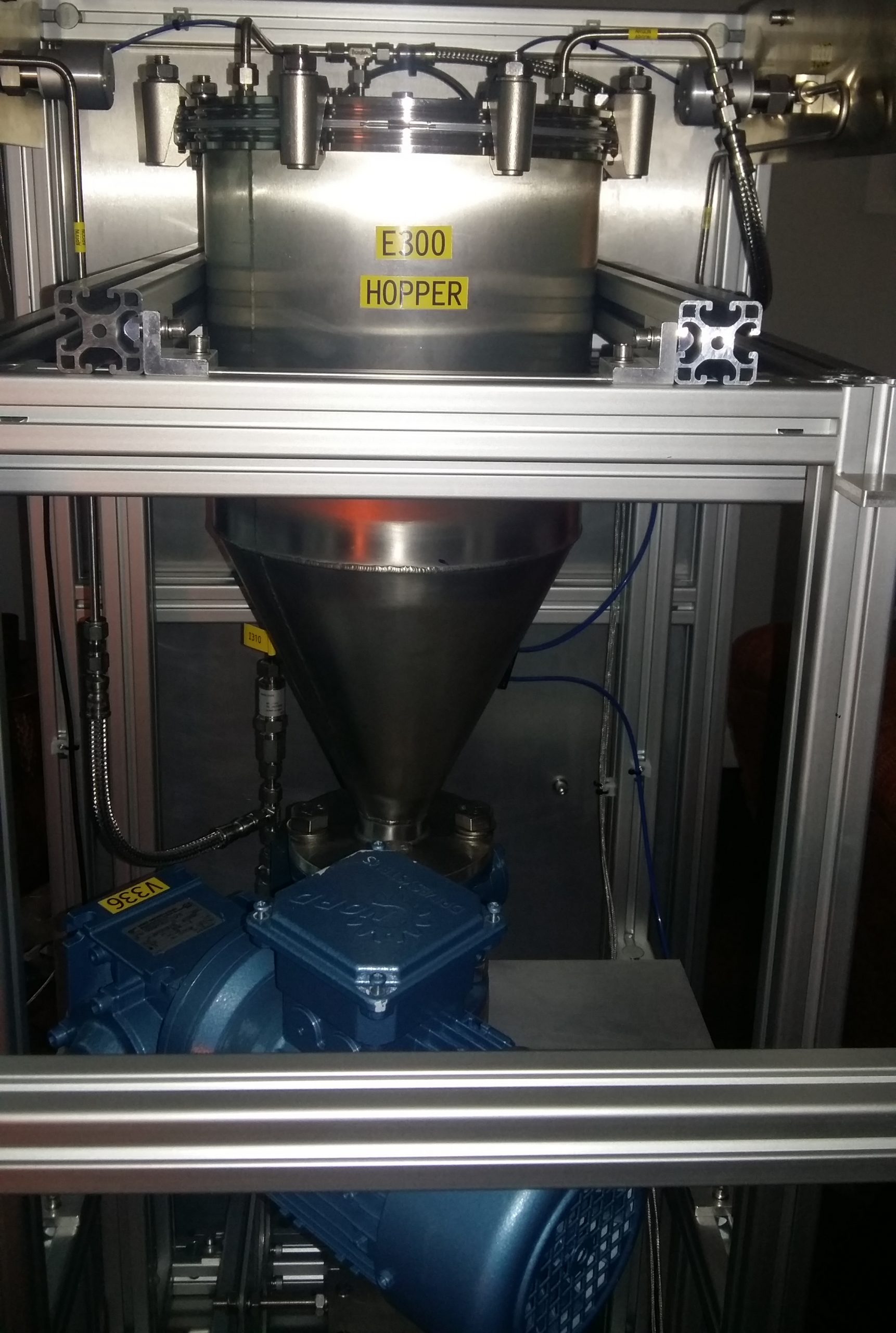 Practical storage solution for prototype Sublimation System