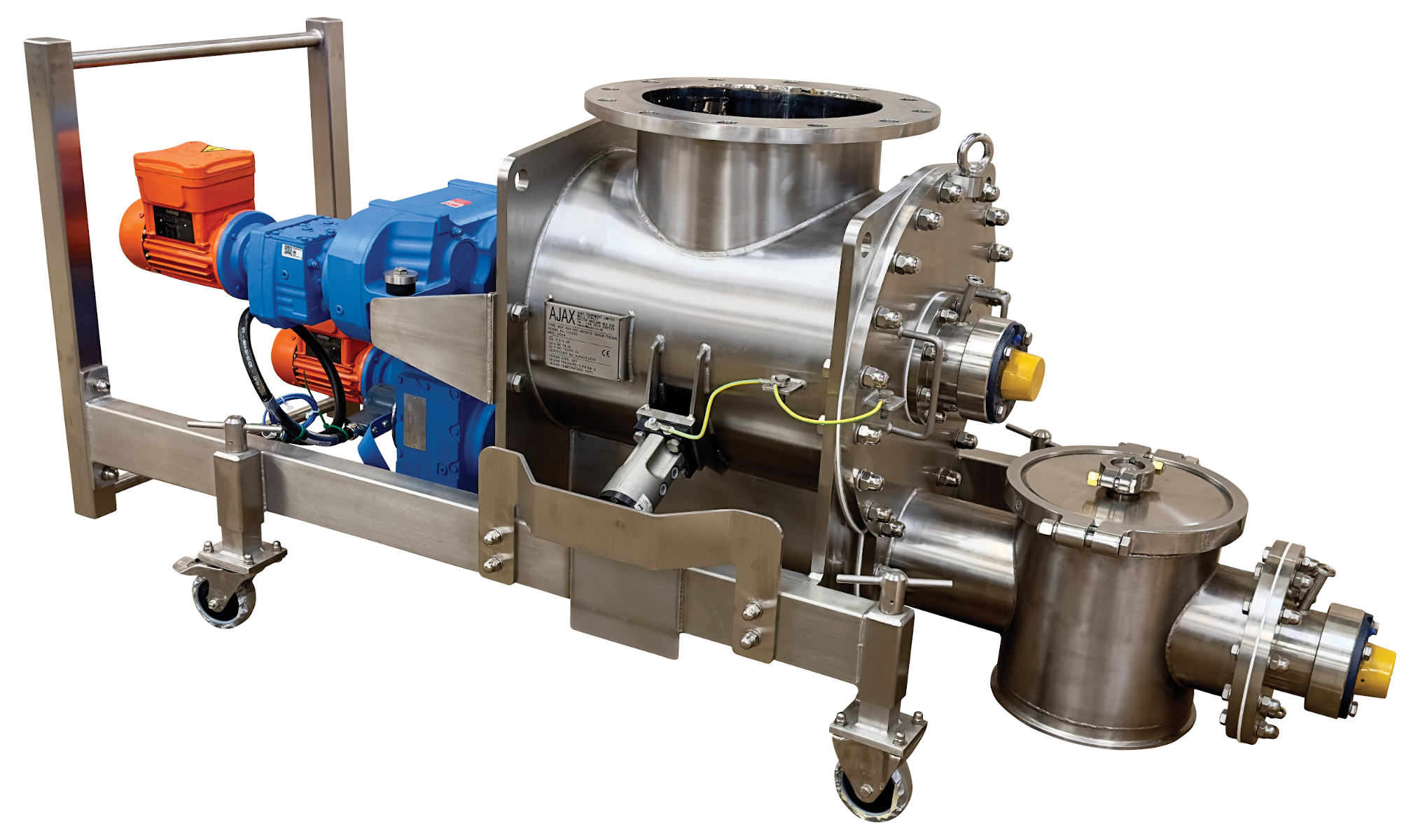 Agitated screw feeder for Sterling Pharma Solutions