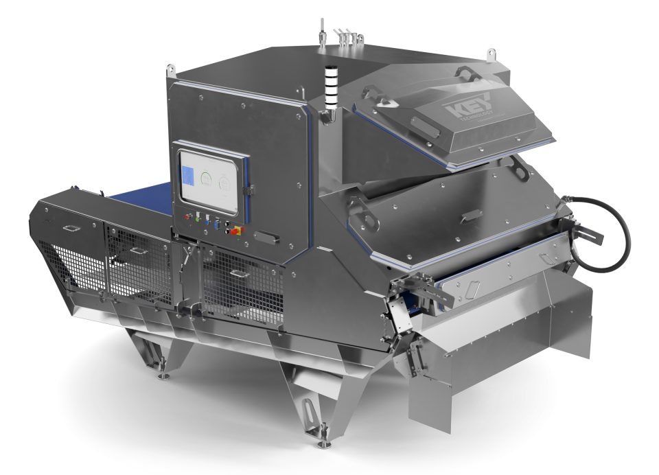 Key Technology Launches Belt-Fed COMPASS Optical Sorter for Delicate Food Products