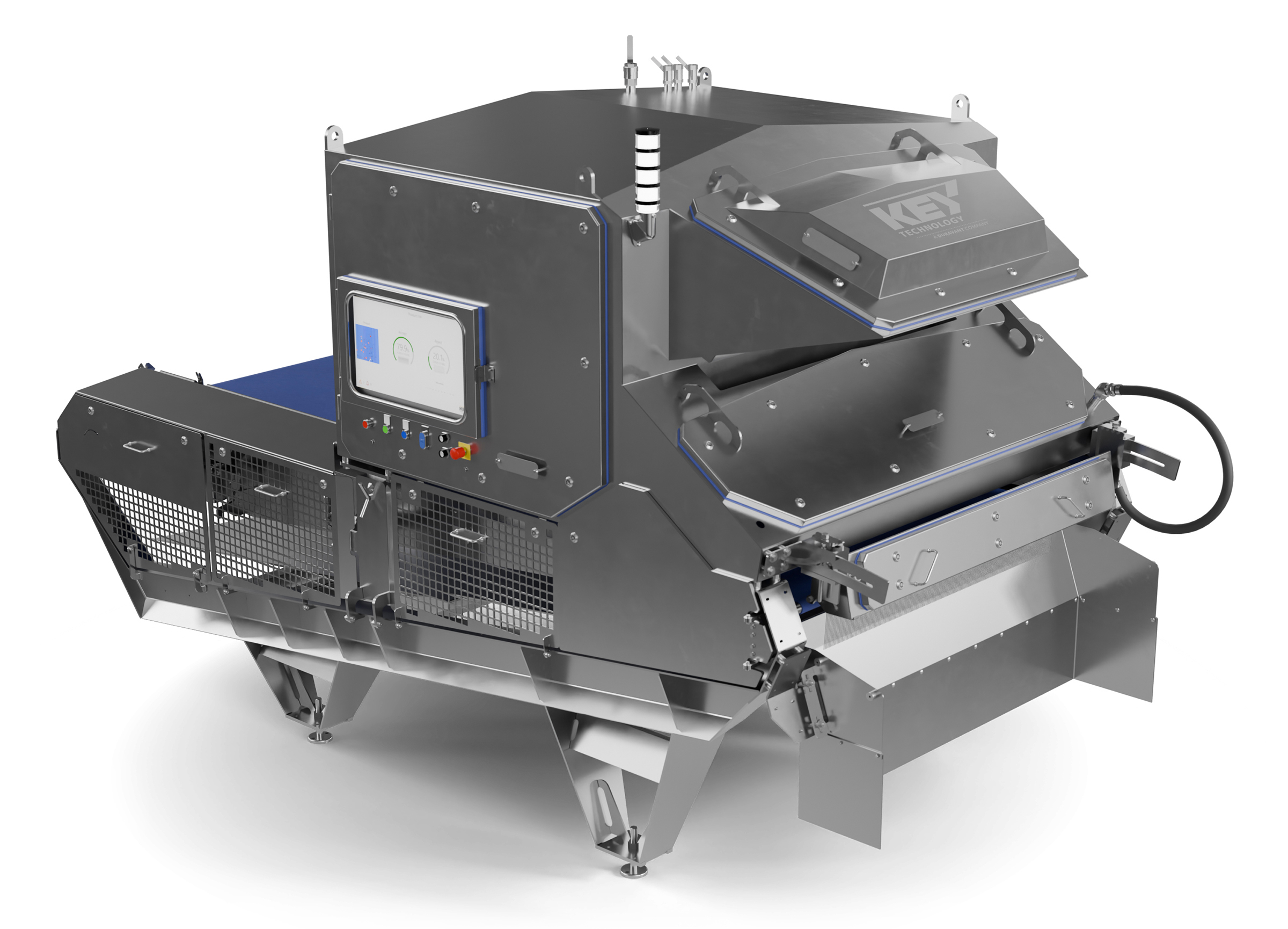 Key Technology Launches Belt-Fed COMPASS Optical Sorter for Delicate Food Products