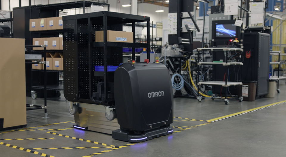 OMRON unveils new mast configuration options for OL‑450S AMR