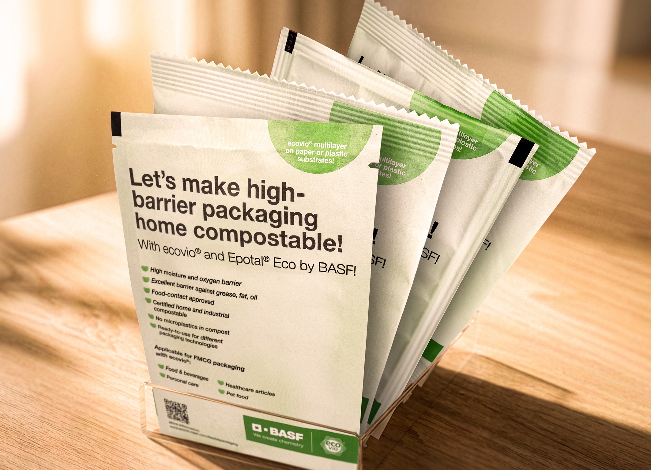 BASF introduces recyclable plastic for flexible barrier packaging  